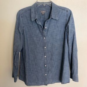 J. Jill small denim shirt